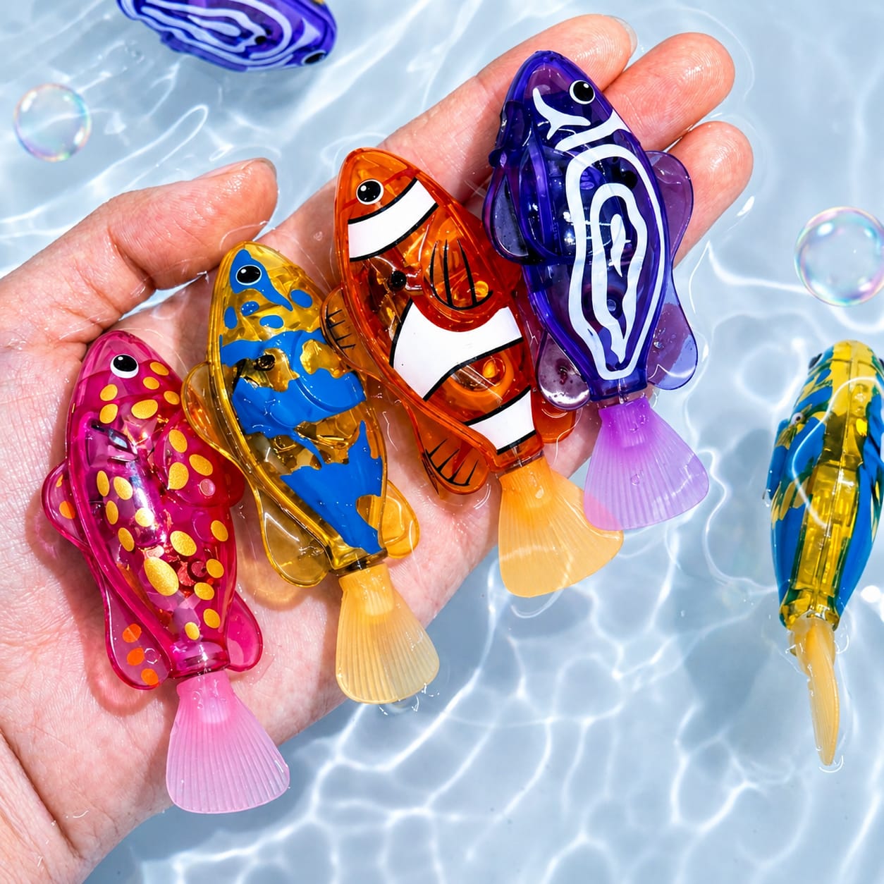 Magic Swimming Fish With Lights