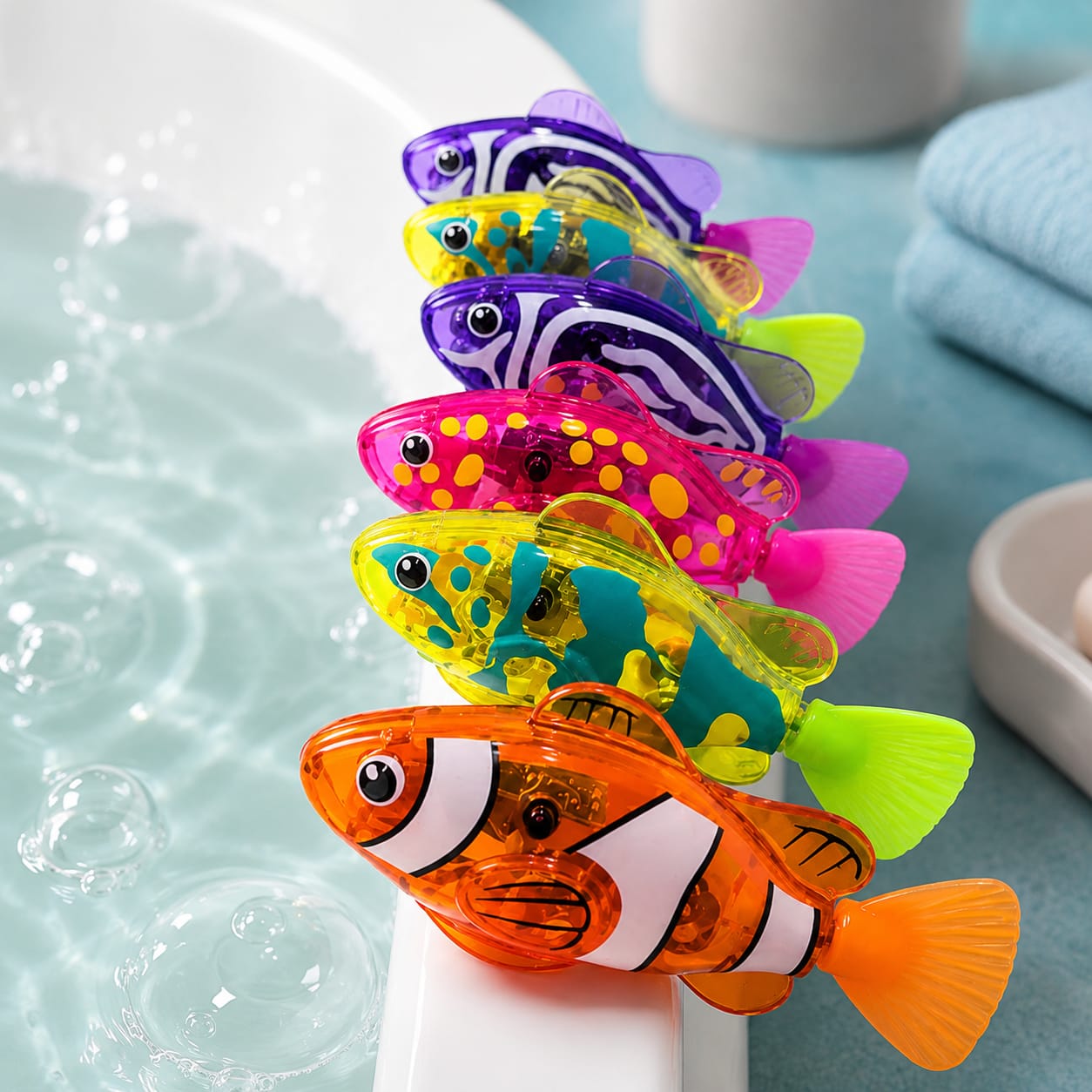 Magic Swimming Fish With Lights
