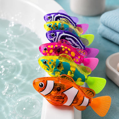 Magic Swimming Fish With Lights