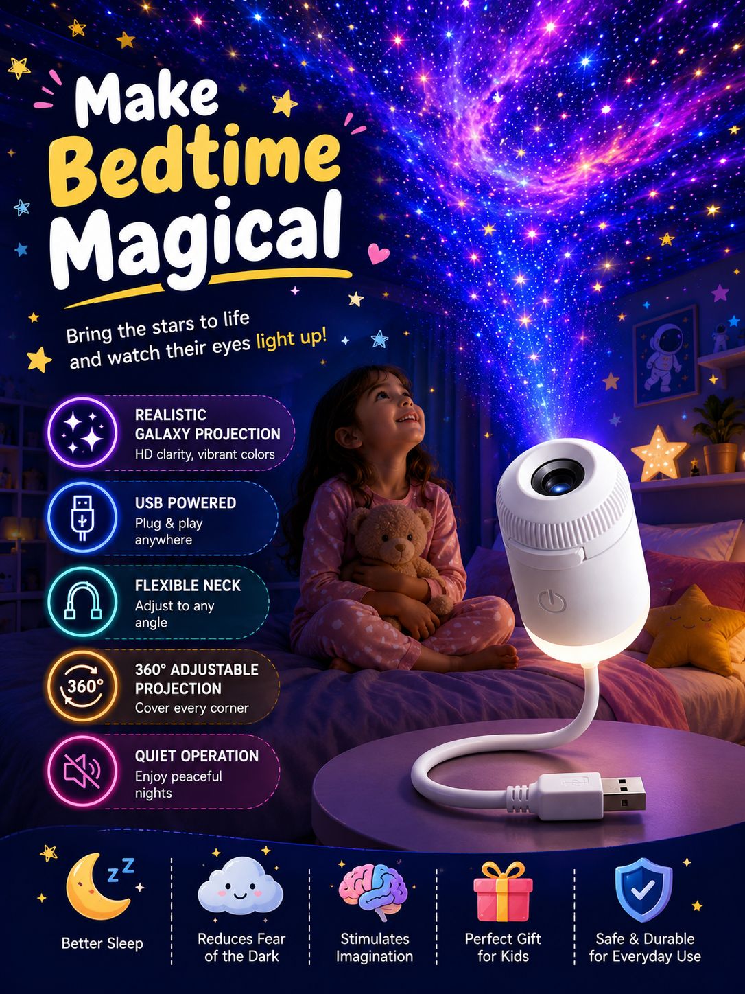 Mini Galaxy Stern Projector